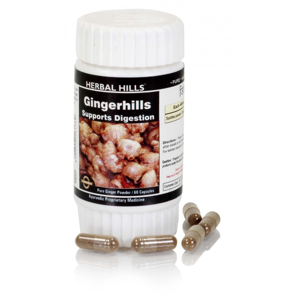 Buy Herbal Hills Gingerhills Capsule Online at Best Price in 2024